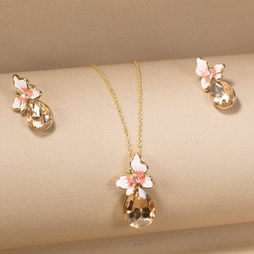 Miranda Pendant Set - Champagne