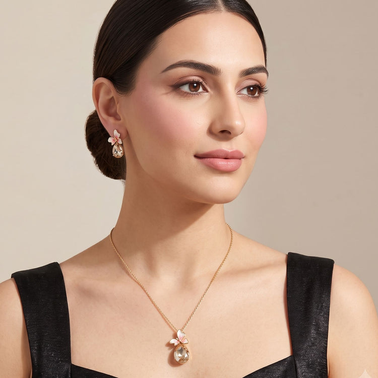 Miranda Pendant Set - Champagne