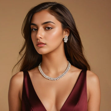 Misha Crystal Necklace Set - Glitterati Collection