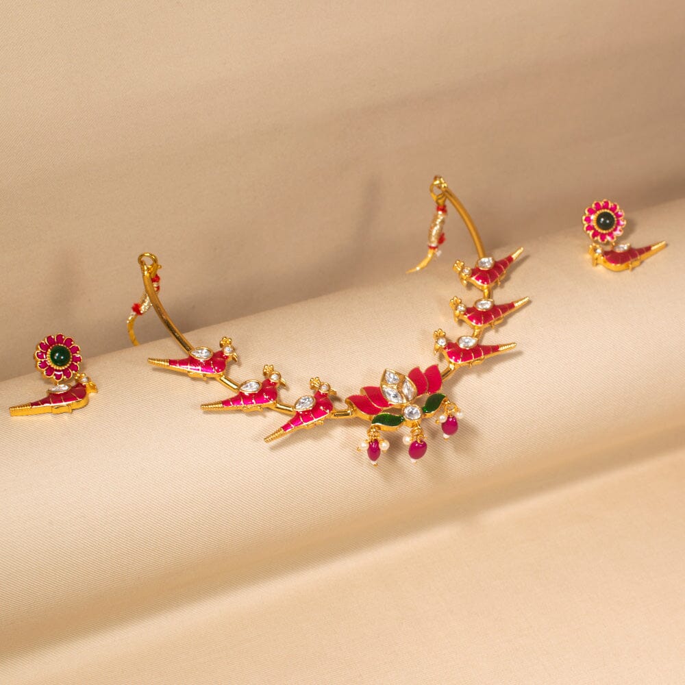 Mohini Necklace Set - Nature Collection