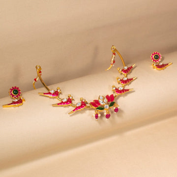Mohini Necklace Set - Nature Collection