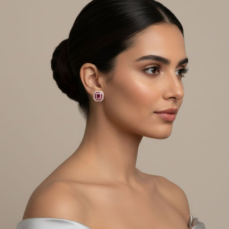 Monica Studs - Minima Collection