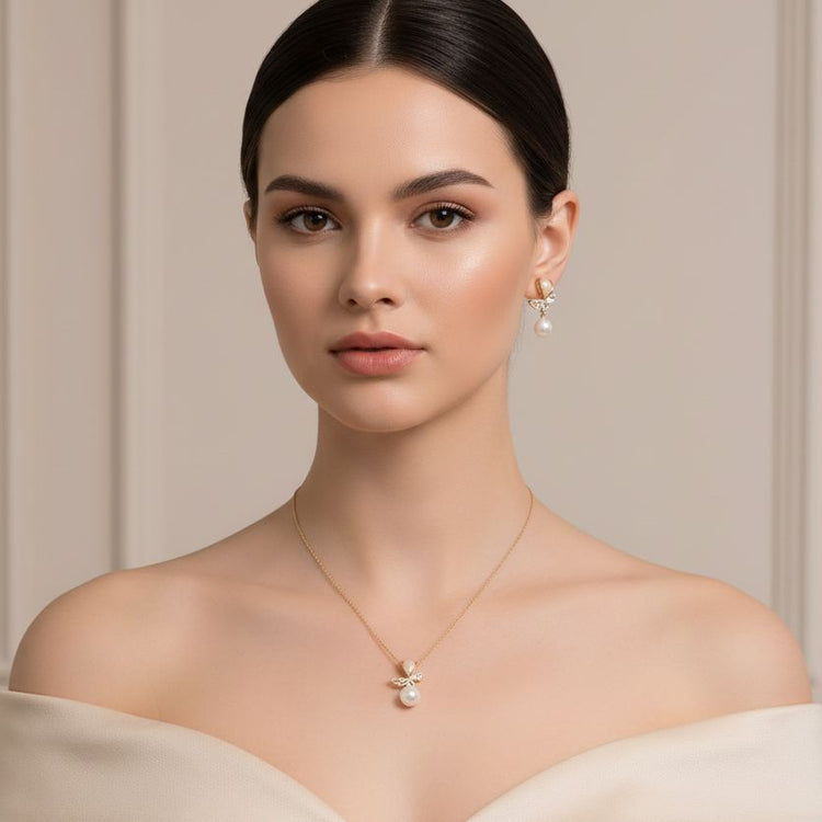 Moonlight Whisper Pendant Set - Edgy Collection