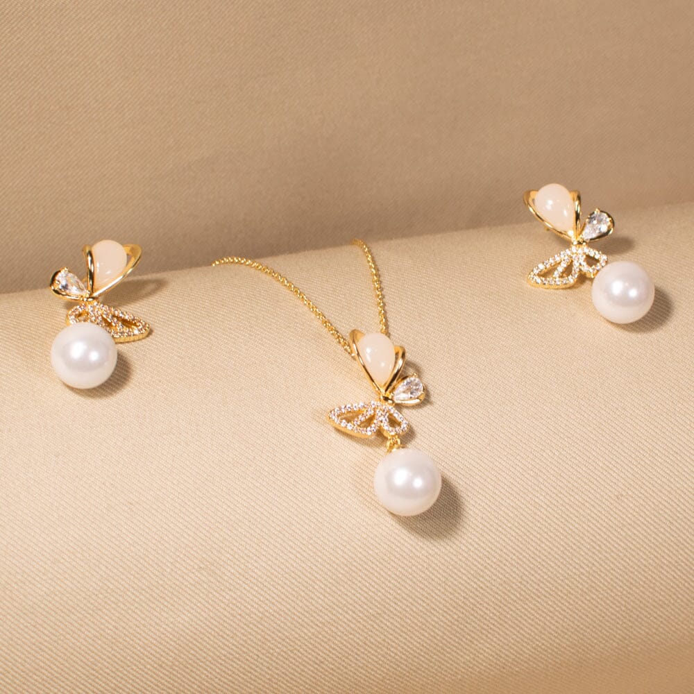 Moonlight Whisper Pendant Set - Edgy Collection