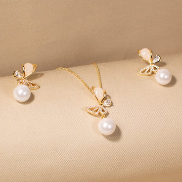 Moonlight Whisper Pendant Set - Edgy Collection