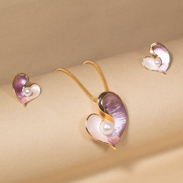 Morning Dew Pendant Set - Nature Collection