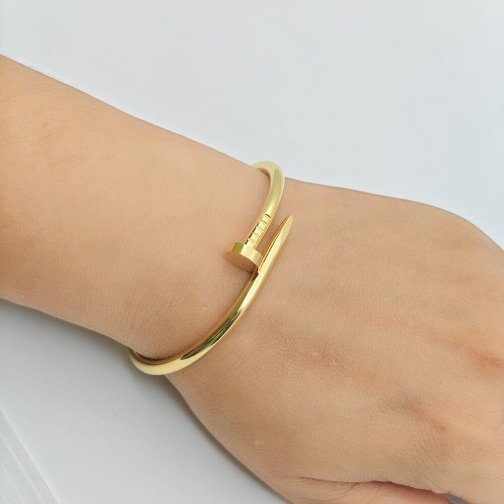 Nail Shaped Bangle - Edgy Collection