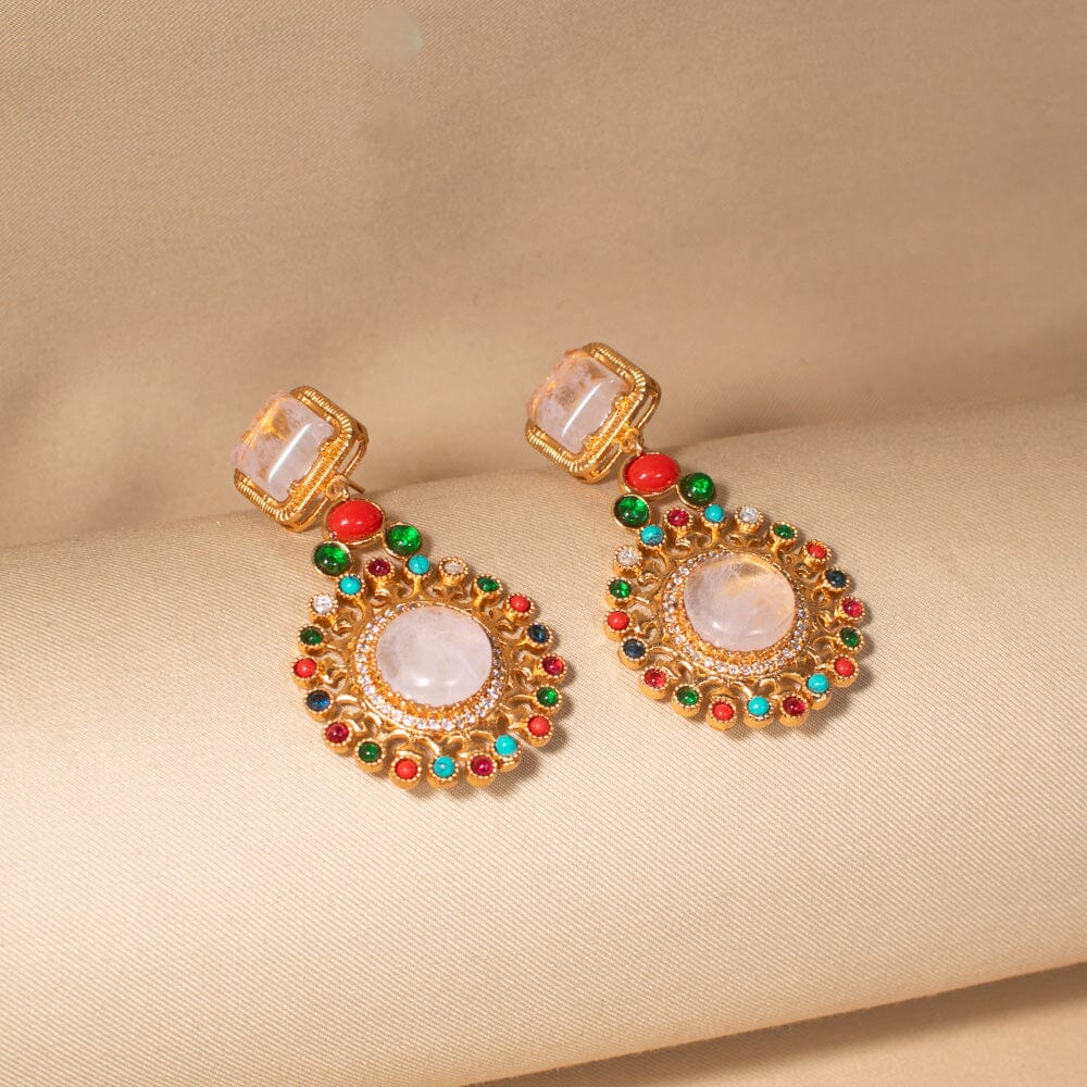 Navratna Rose Choker Set