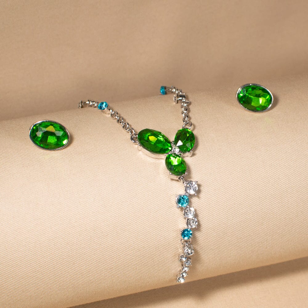 Nebula Frost Pendant Set - Green