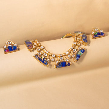 Neelabh Necklace Set - Pratha Collection