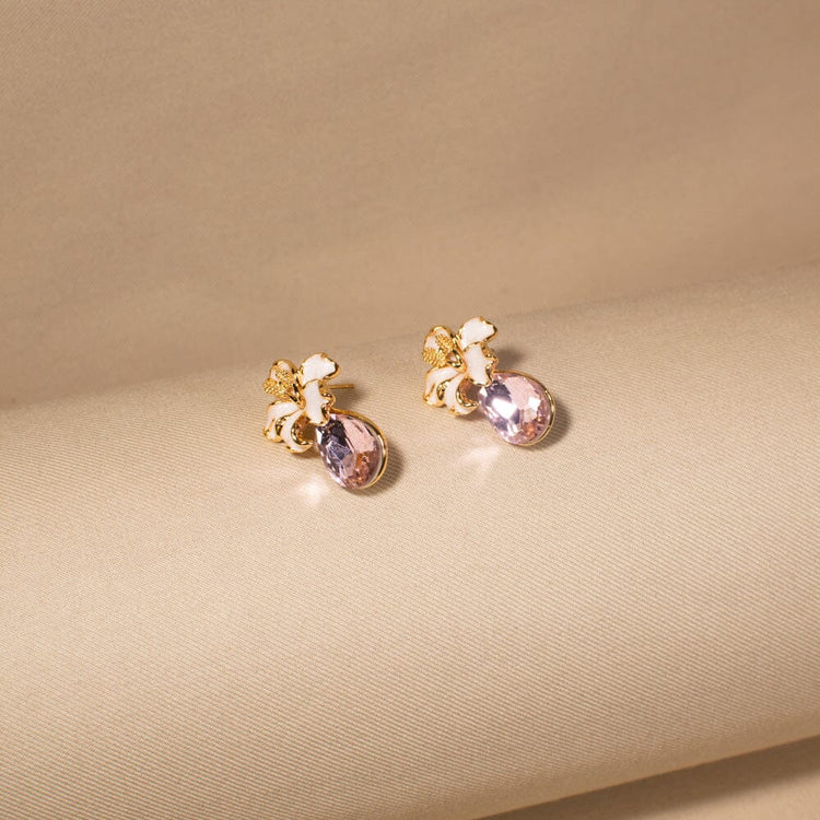 Nerina Earrings - Lavender