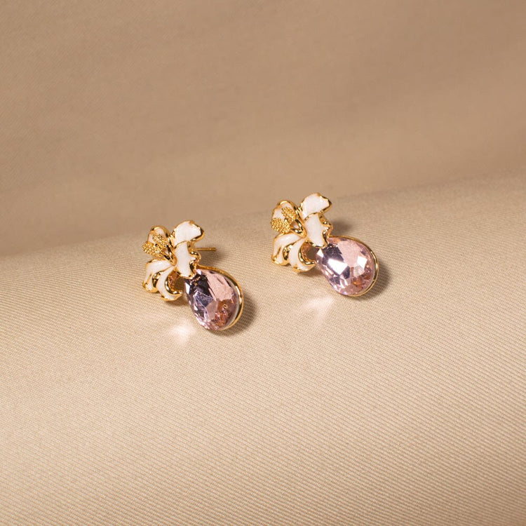 Nerina Earrings - Lavender