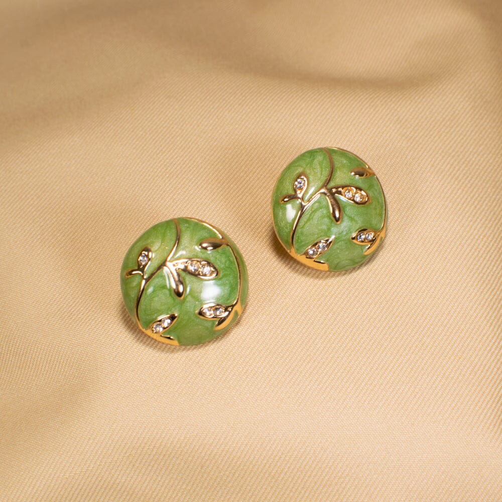 Nima Olive Studs