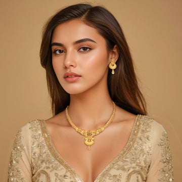 Niyati Gold Replica Necklace Set - Alankar Collection