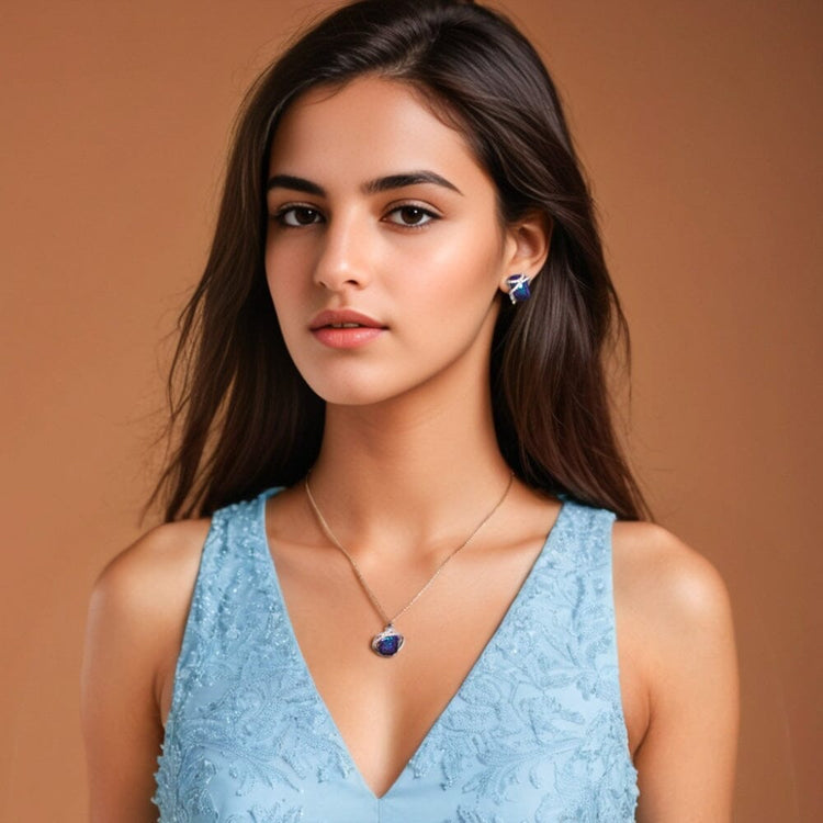 Noira Pendant Set - Edgy Collection