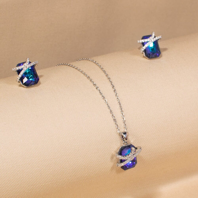 Noira Pendant Set - Edgy Collection