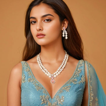 Noorika Necklace Set - Pratha Collection