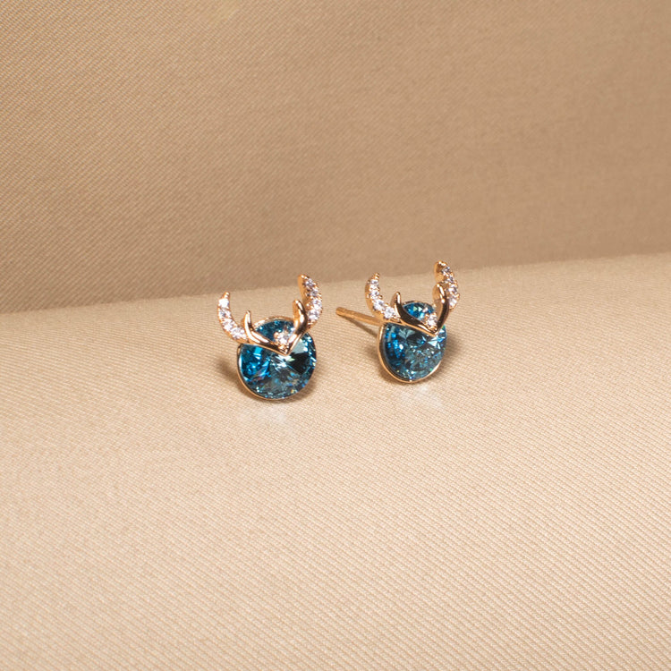 Ocean Antler Studs