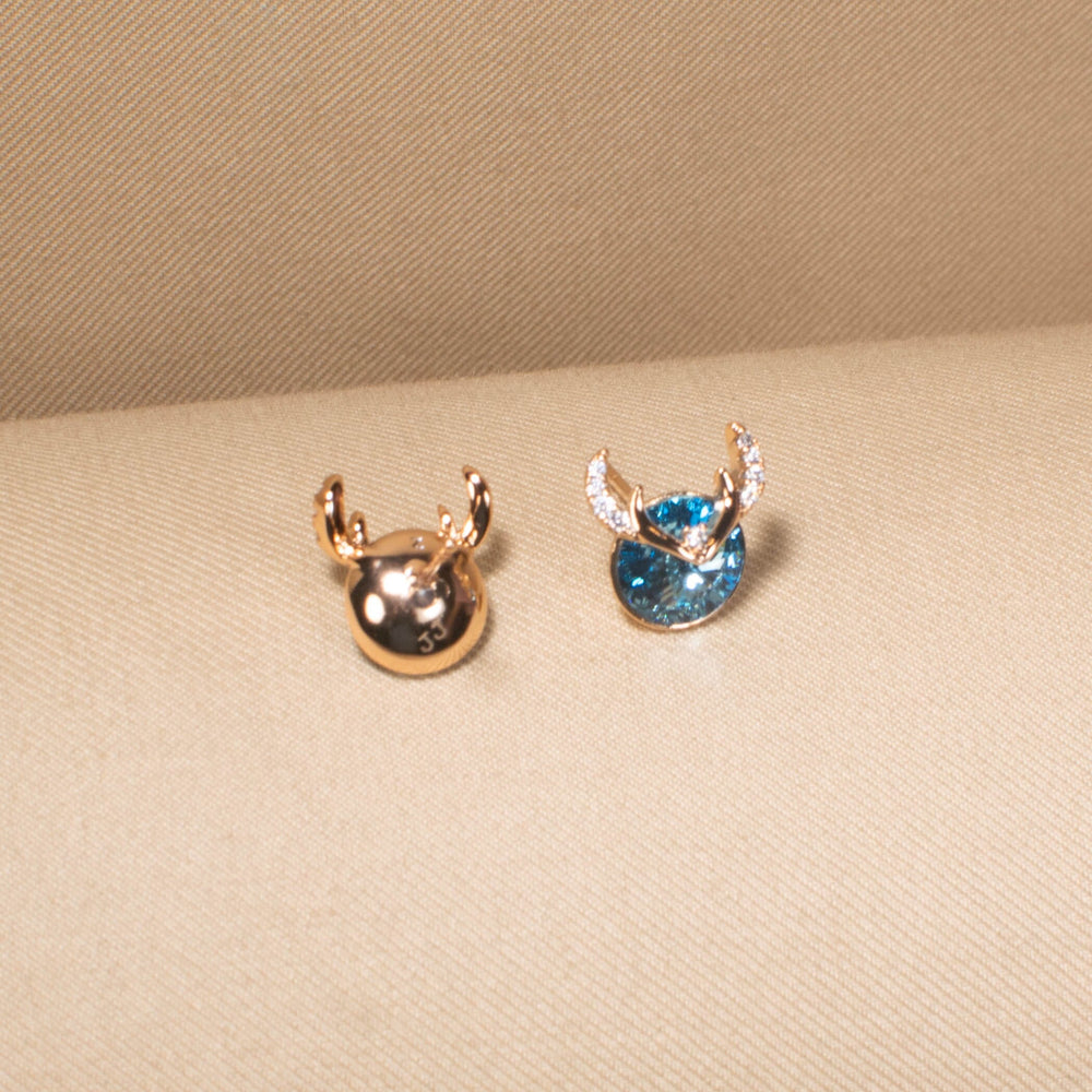 Ocean Antler Studs