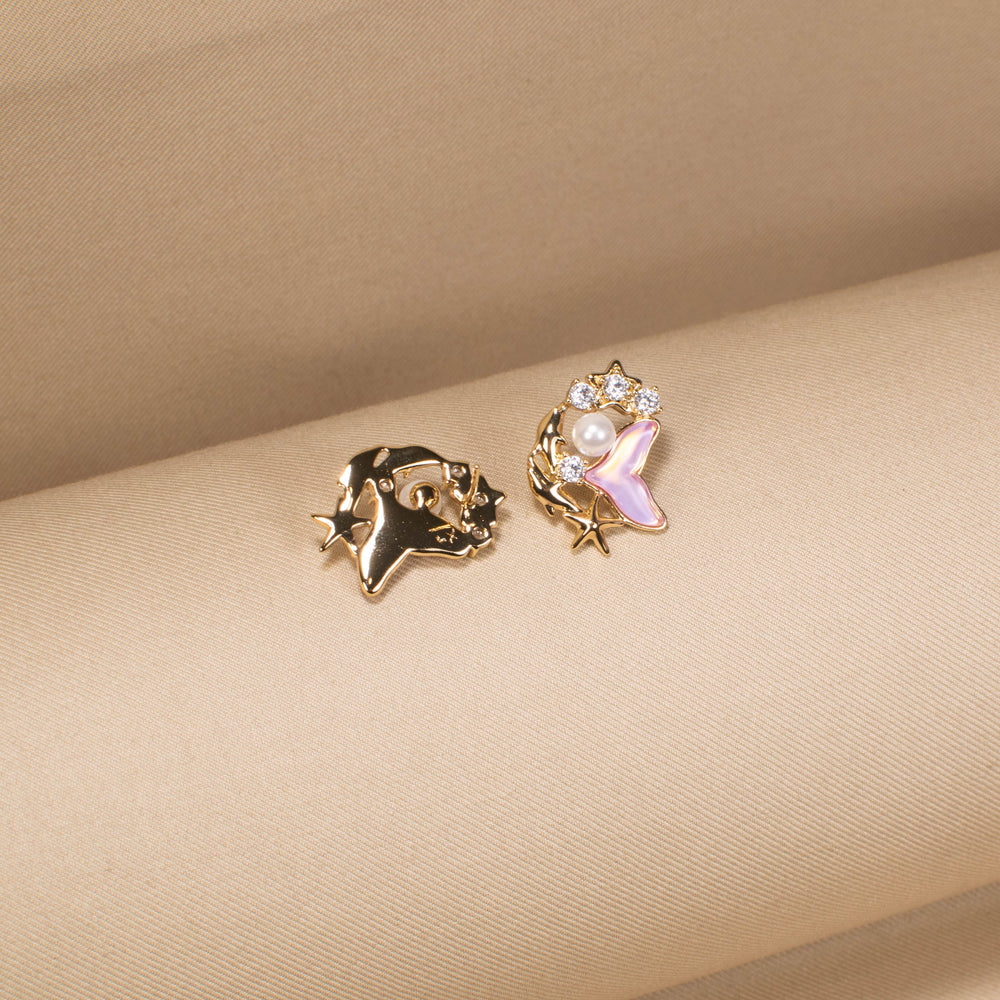 Ocean Melody Studs
