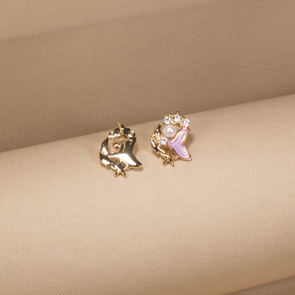 Ocean Melody Studs