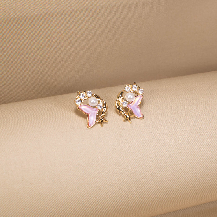 Ocean Melody Studs