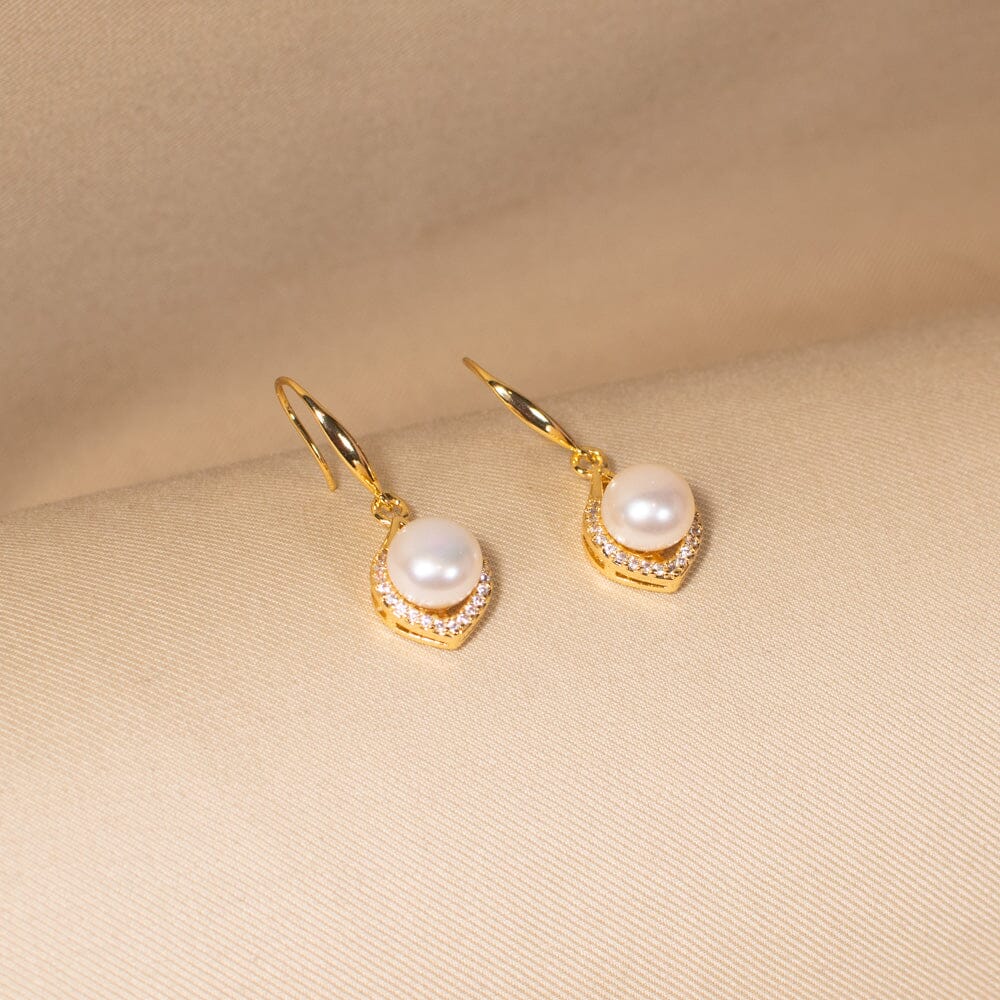 Odessa Earrings - Freshwater Pearl Collection