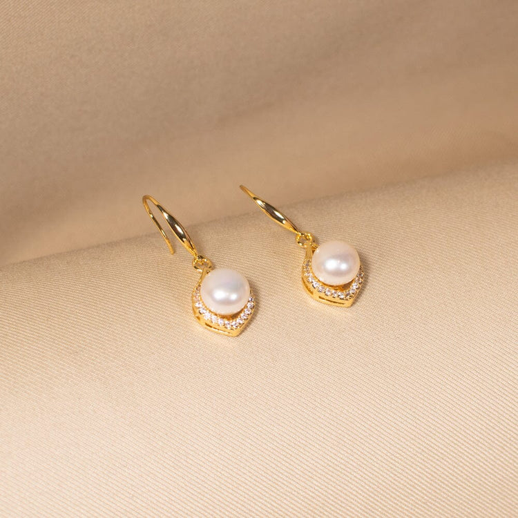 Odessa Earrings - Freshwater Pearl Collection