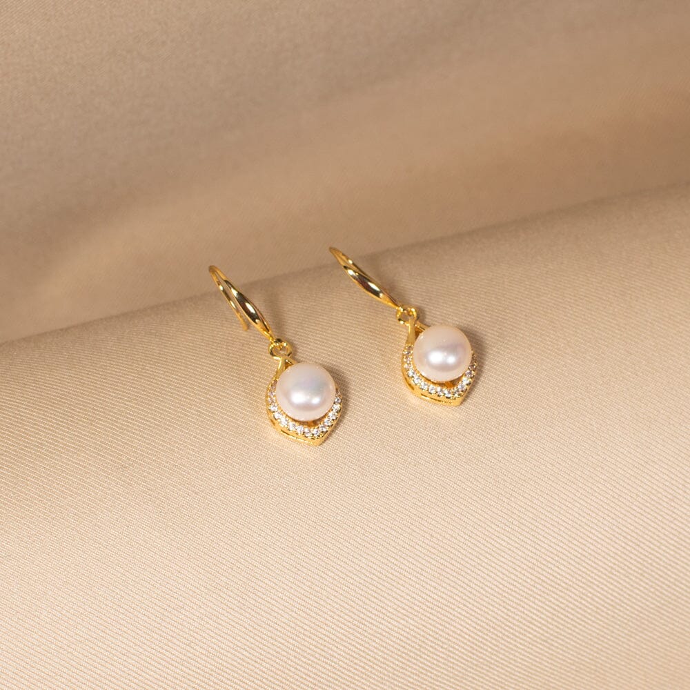 Odessa Earrings - Freshwater Pearl Collection