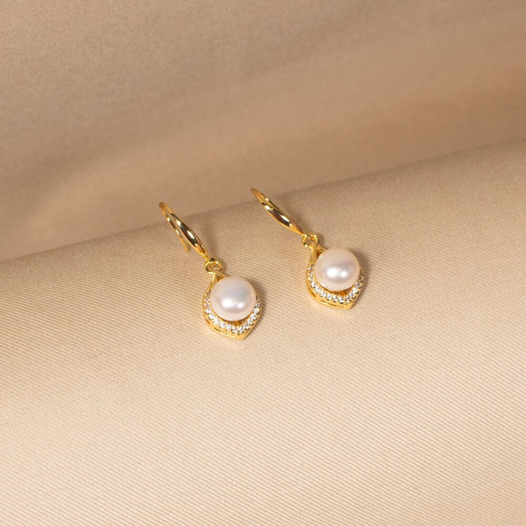 Odessa Earrings - Freshwater Pearl Collection
