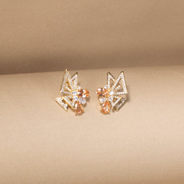 Origami Sparkle Studs