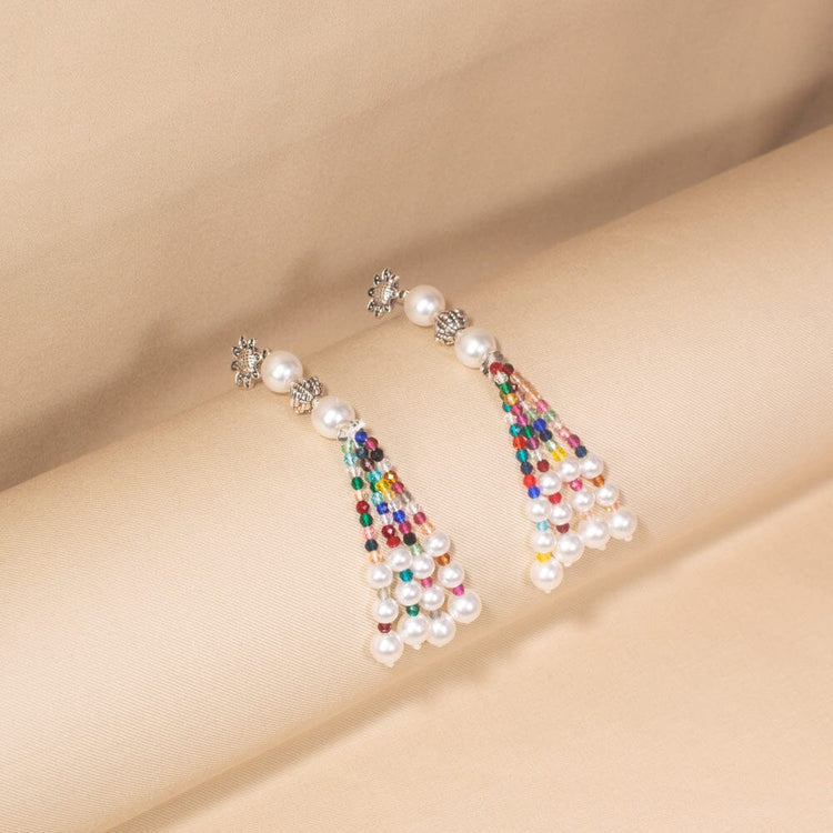 Ormira Necklace Set-Multi-Pratha Collection