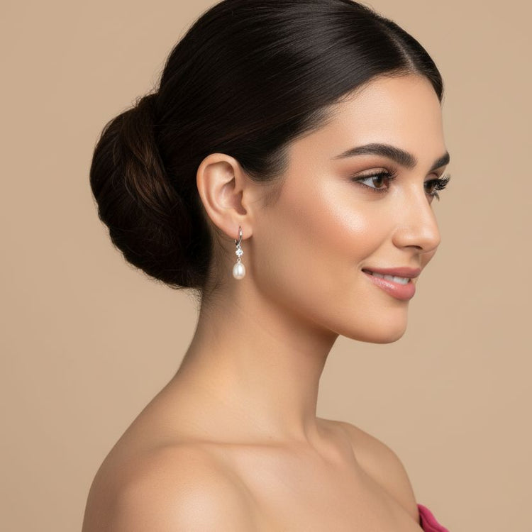 Paloma Earrings - Freshwater Pearl Collection