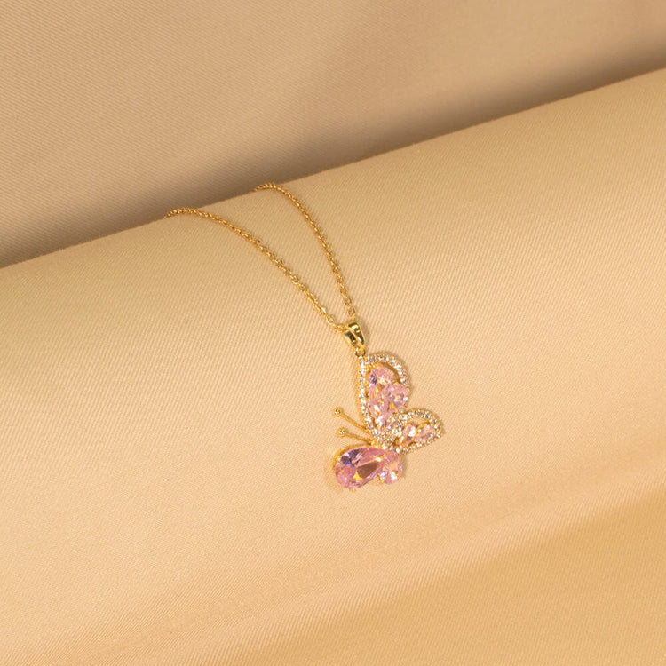 Papillon Pendant Set - Glitterati Collection