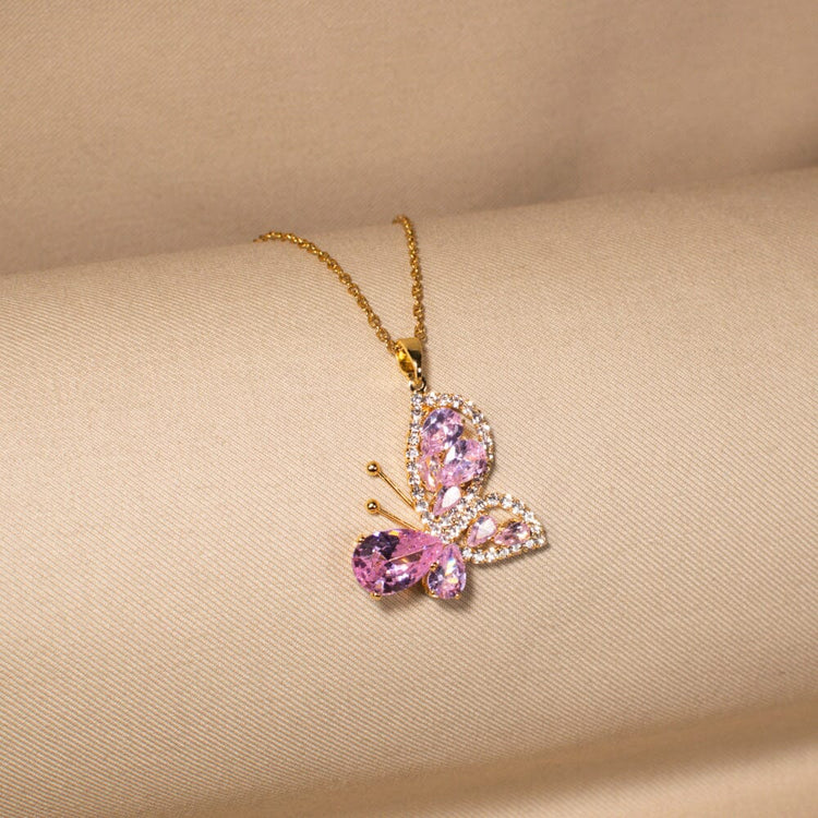 Papillon Pendant Set - Glitterati Collection