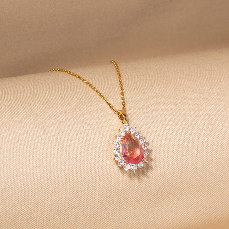 Passion Bloom Pendant Set-Edgy Collection