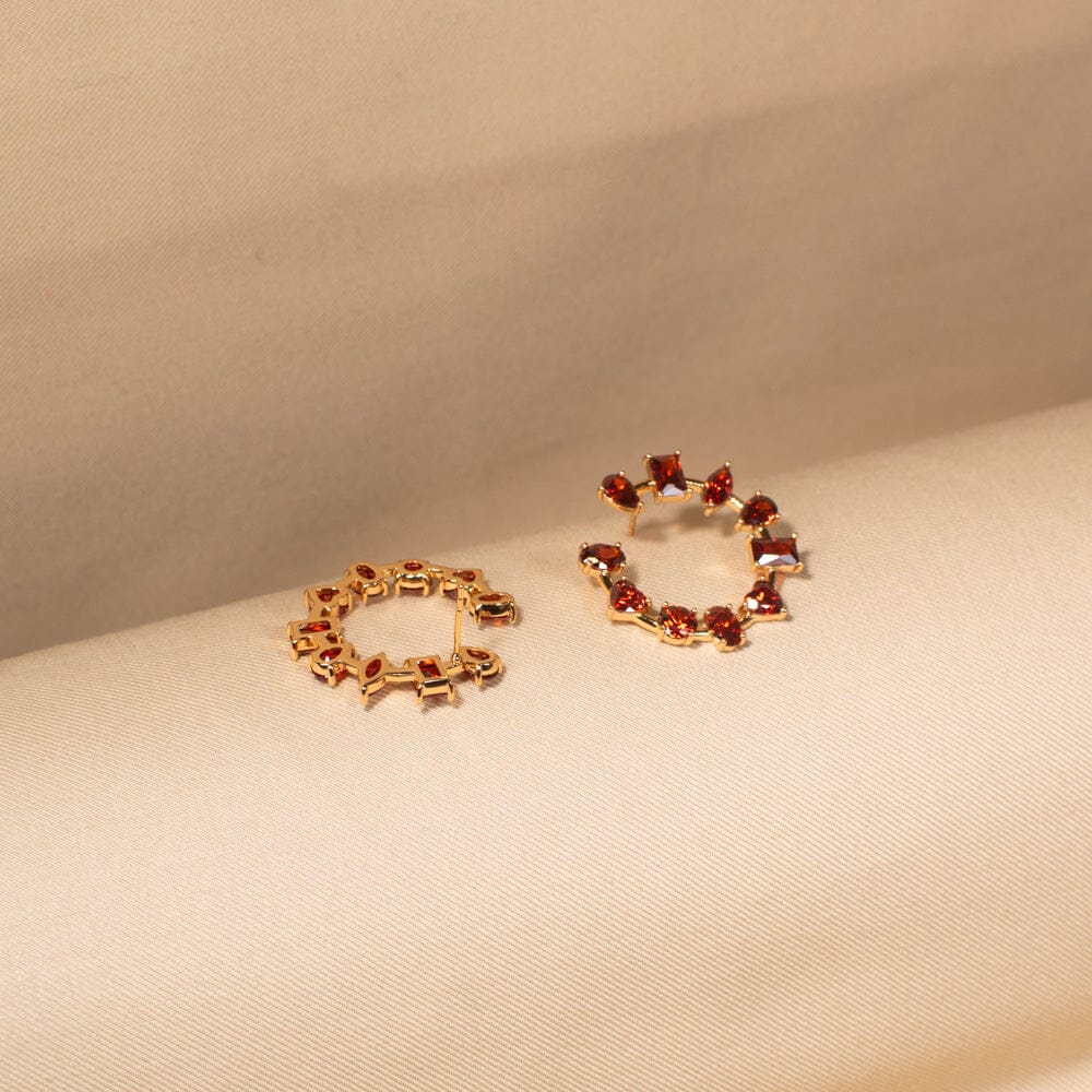 Passion Wreath Studs - Edgy Collection