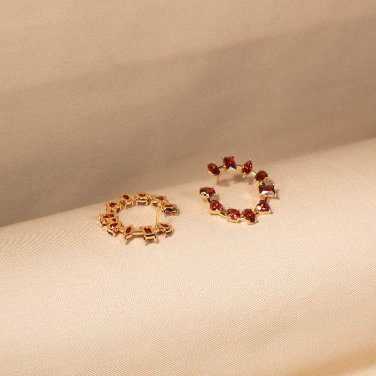 Passion Wreath Studs - Edgy Collection