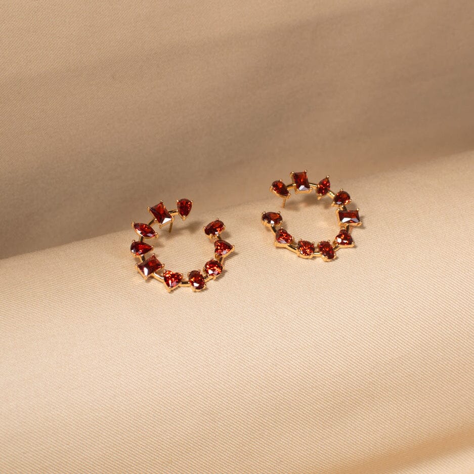 Passion Wreath Studs - Edgy Collection