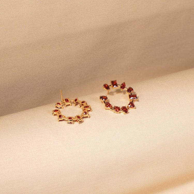 Passion Wreath Studs - Edgy Collection