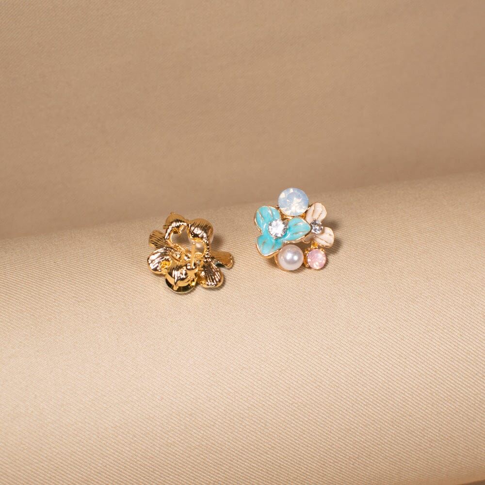 Pastel Bouquet Studs