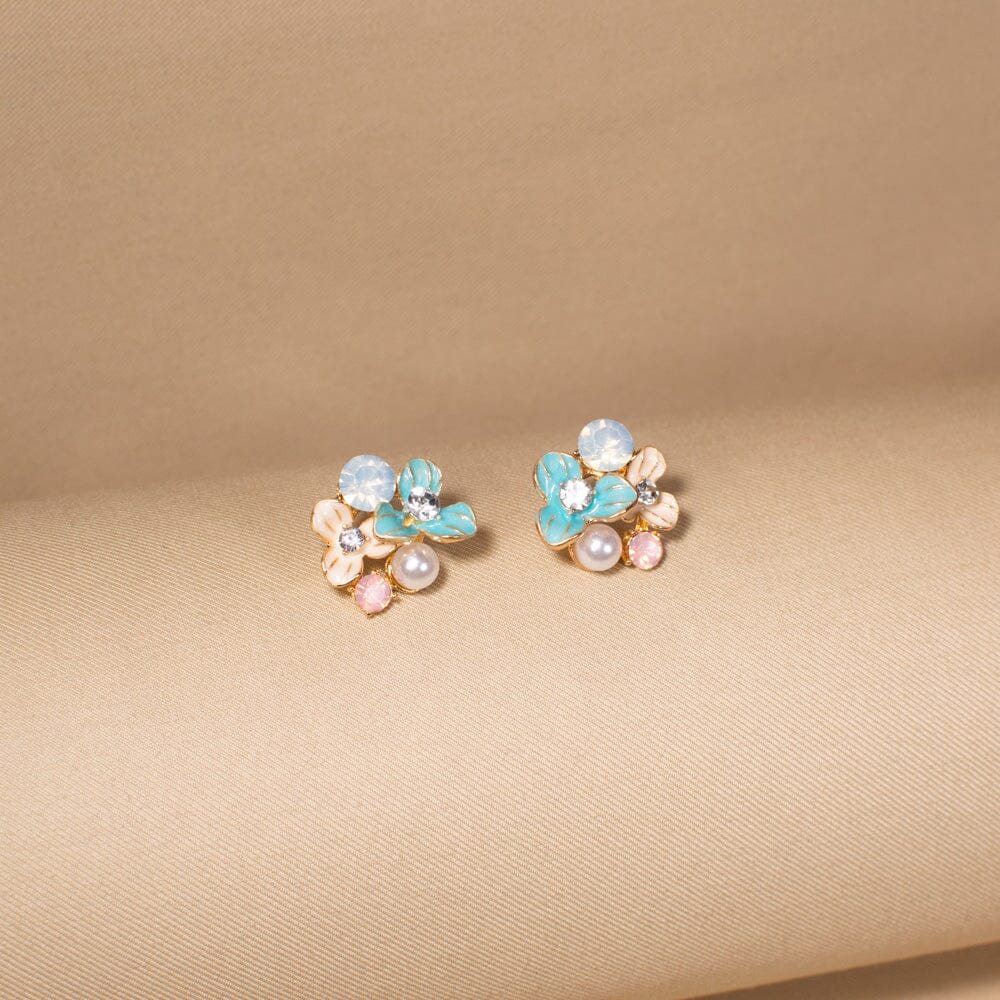 Pastel Bouquet Studs