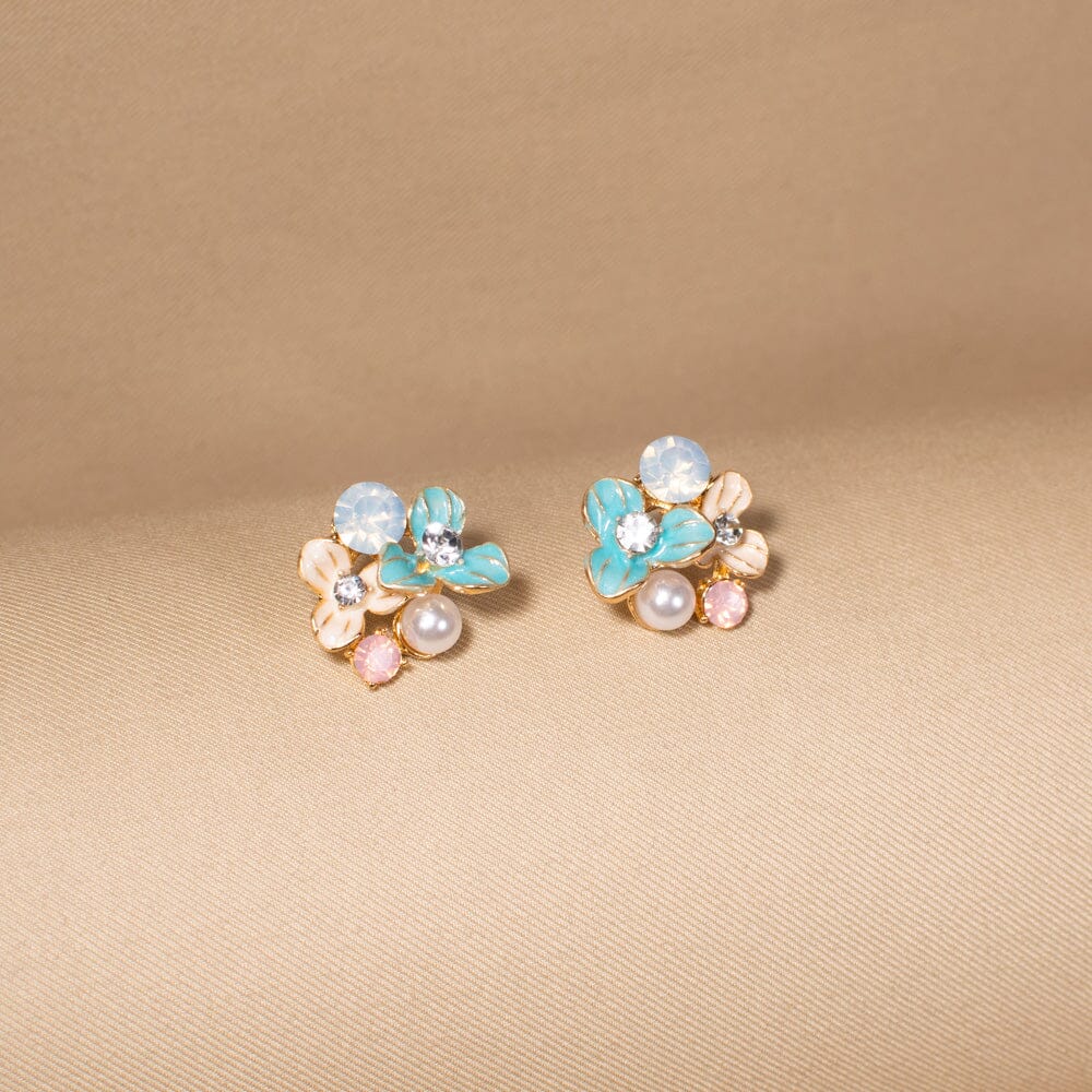 Pastel Bouquet Studs