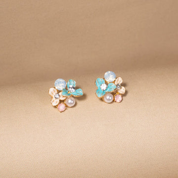 Pastel Bouquet Studs