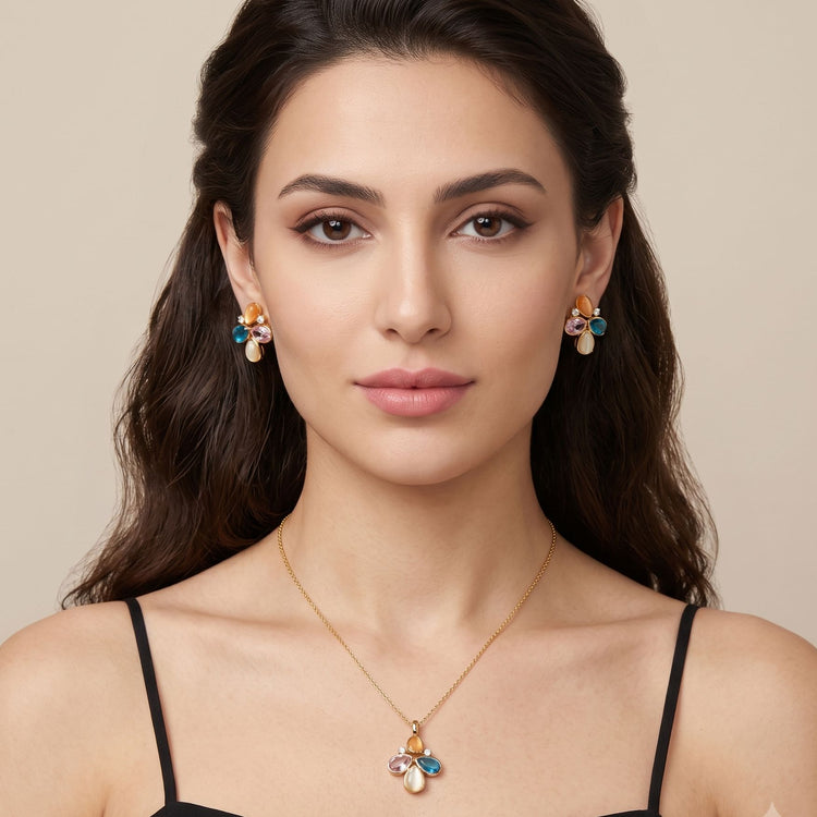 Pastel Lagoon Pendant Set