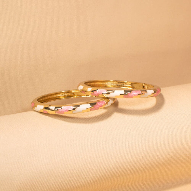Pastel Waves Bangles - Pack of 2