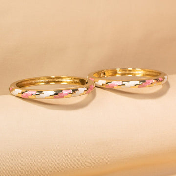 Pastel Waves Bangles - Pack of 2