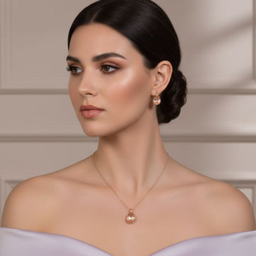 Peach Sorbet Pendant Set