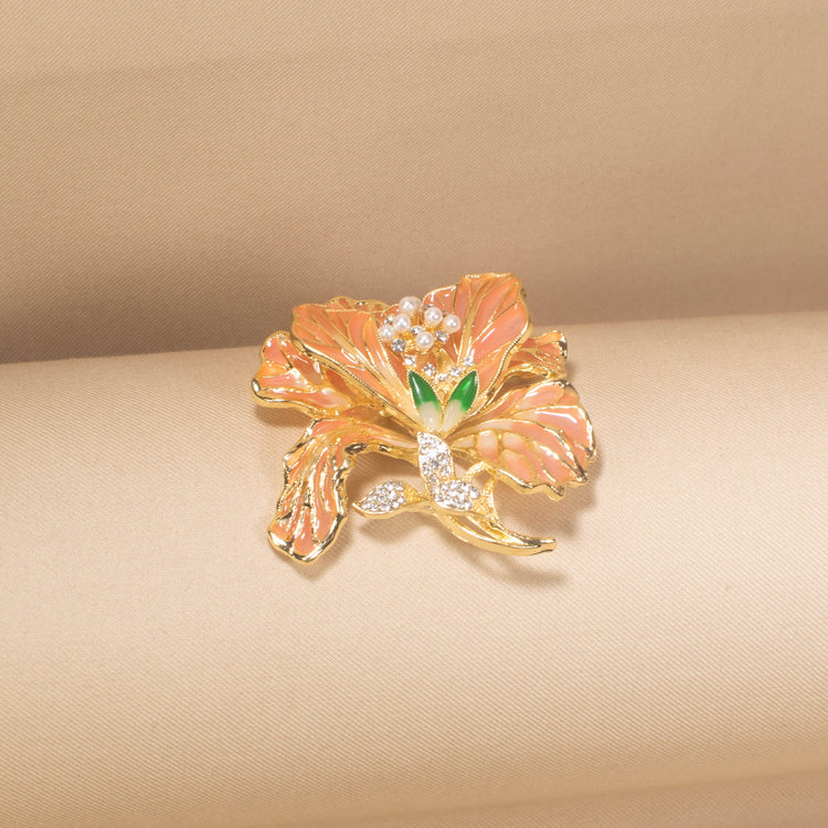 Peachy Keen Bloom Brooch