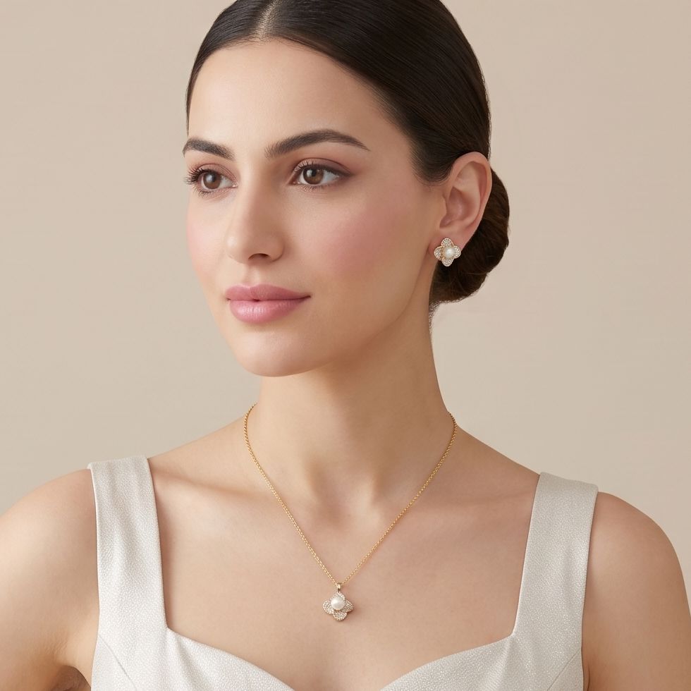 Pearls of Fortune Pendant Set